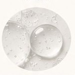 Clear gel texture